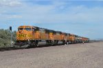 An All SD70MAC Power Move in the Socal Desert